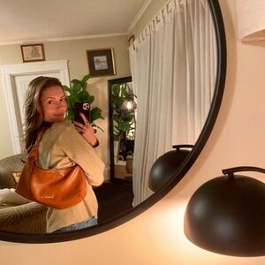 Stylish Tan Leather Shoulder Bag